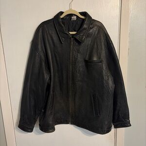 Leather Bomber